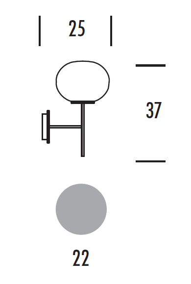Pufa wymiary: szerokość 22 cm, wysokość 37 cm i głębokość  25 cm
