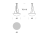 TWIST wymiary: klosz o średnicy 45 cm a wysokość 70-100 cm