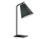 SCANDIC BIS lampa gabinetowa wykonana z metalu z tekstylnym abażurem w kolorze czarny