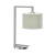 NINA lampa nocna. Korpus metalowy w komplecie z tekstylnym abażurem.