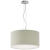 preciosa lampa sufitowa. Korpus metalowy, abażur tkaninowy w kształcie okręgu, wiszący na linkach