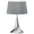SAXO lampa gabinetowa lub nocna wykonana z metalu i tkaninowym abażurem